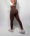 REFINE LEGGINGS - CHOCOLATE